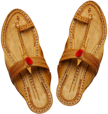 eKolhapuri Women Natural Flats