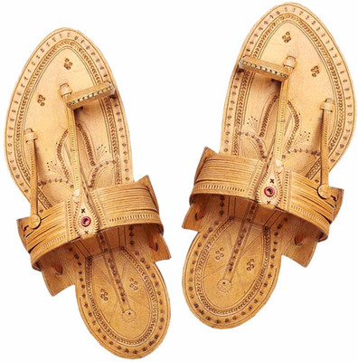 

eKolhapuri Men Tan Flats