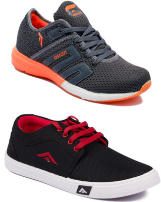 

Asian Men's Combo pack of 2 Casuals For Men(Multicolor