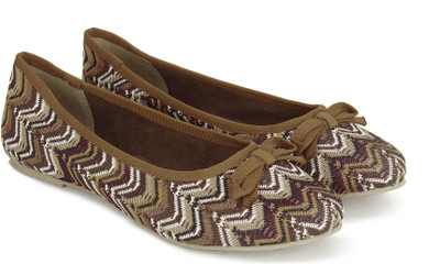 

Carlton London CLL-4319 Ballerina For Women(Beige, Brown, Brn/beig