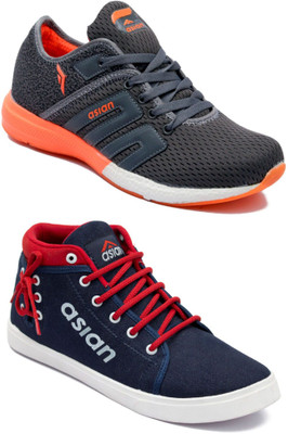 

Asian Men's Combo pack of 2 Casuals For Men(Multicolor
