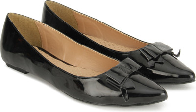 

Carlton London CLL-4239 Ballerina For Women(Black, Blk ptnt