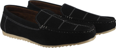 

LeatherKraft Loafers For Men(Black
