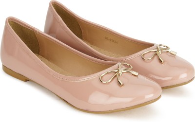 

Carlton London CLL-4235 Ballerina For Women(Beige, Dk pink