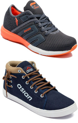 

Asian Men's Combo pack of 2 Casuals For Men(Multicolor