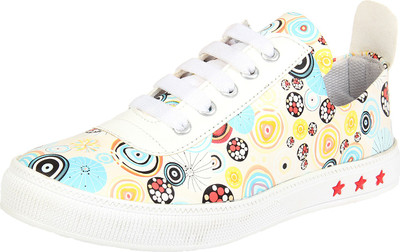 

Tapps Women's Canvas Casual Shoes Sneakers For Women(Multicolor, White and sky