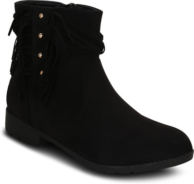 

Get Glamr Zia Boots For Women(Black