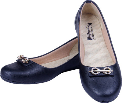 

Goyal Black Pin Buckle Bellies For Women(Black