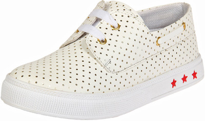 

Tapps Women's Canvas Casual Shoes Sneakers For Women(White