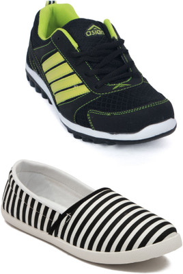 

Asian Women's Combo Pack of 2 casual shoes Casuals For Women(Multicolor