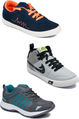 

Asian Men's Combo pack of 3 Casuals For Men(Multicolor