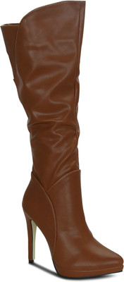 

Get Glamr Michelle High Tops For Women(Brown, Tan