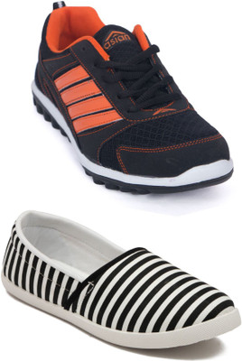 

Asian Women's Combo Pack of 2 casual shoes Casuals For Women(Multicolor