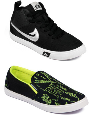 

Asian Men's Combo pack of 2 Sneakers For Men(Multicolor
