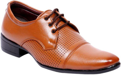 

Aadi AADI MEN"S TAN NEW LOOK FORMAL BROGUES Derby For Men(Tan