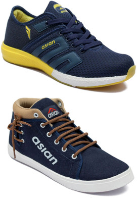

Asian Men's Combo pack of 2 Casuals For Men(Multicolor