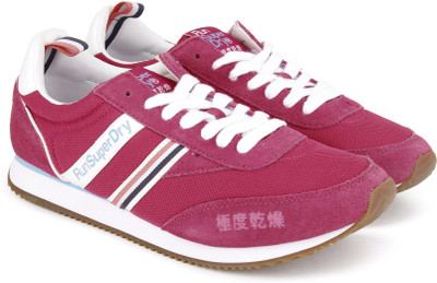 

Superdry SUPERDRY BASE RUNNER Sneakers For Women(Multicolor, Gumball fushia
