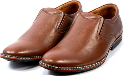 

icebullleather MUKESHAN STYLE Slip On For Men(Brown