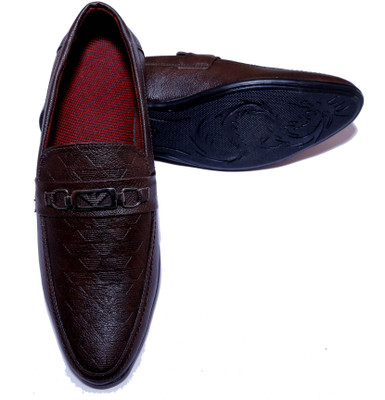 

KOSOVO PPS002 Loafers For Men(Brown
