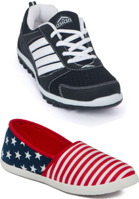 

Asian Women's Combo Pack of 2 casual shoes Casuals For Women(Multicolor