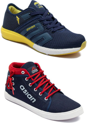 

Asian Men's Combo pack of 2 Casuals For Men(Multicolor