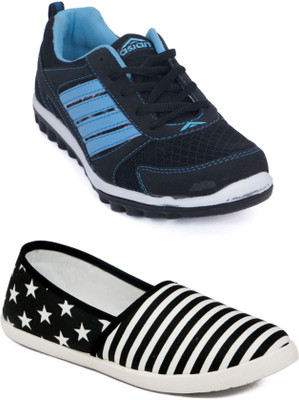 

Asian Women's Combo Pack of 2 casual shoes Casuals For Women(Multicolor