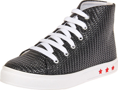 

Tapps Women's Canvas Casual Shoes Sneakers For Women(Black