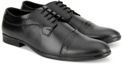 Provogue Lace Up Shoes For Men(Black