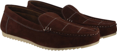 

LeatherKraft Loafers For Men(Bronze