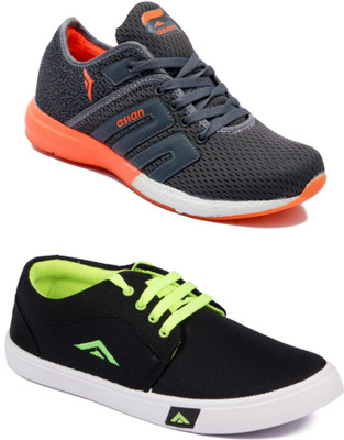 

Asian Men's Combo pack of 2 Casuals For Men(Multicolor