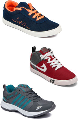 

Asian Men's Combo pack of 3 Casuals For Men(Multicolor