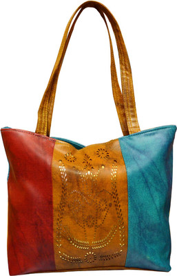 

MK Enterprises Girls Casual Multicolor Leatherette Messenger Bag