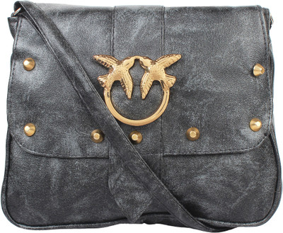 

taps fashion Girls Casual Brown PU Sling Bag