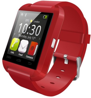 

MOBILE FIT samsu.ng P5113 compatible smart watch Smartwatch(Red Strap Free Size)