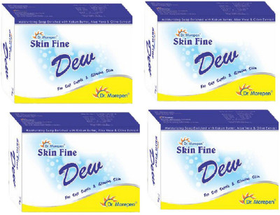 

Dr. Morepen skin fine dew soap(300 g, Pack of 4)