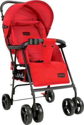 

LuvLap Baby Delight Stroller(Multi, Red)