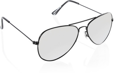 Fave Aviator Sunglasses(Grey) at flipkart