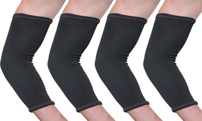 

Rzlecort Gym wear & Sport wear Elbow Support(Black