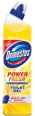 

Domestos Power Fresh Toilet Gel Citrus Fresh Citrus Gel Toilet Cleaner(700 ml)