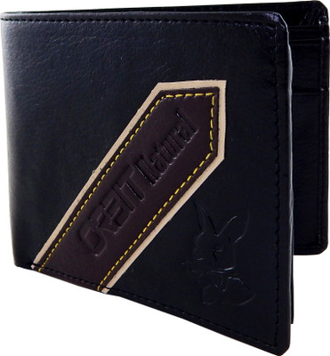 

Orbit Men Black Genuine Leather Wallet(5 Card Slots)