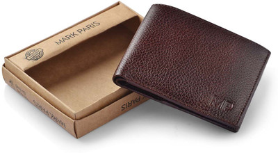 

Mark Paris Men Brown Genuine Leather Wallet(5 Card Slots)