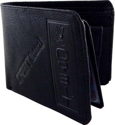 

Orbit Men Black Genuine Leather Wallet(5 Card Slots)