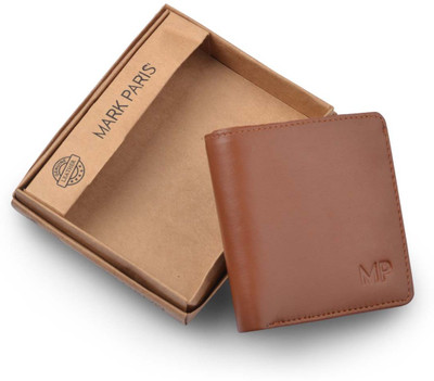 

Mark Paris Men Tan Genuine Leather Wallet(5 Card Slots)