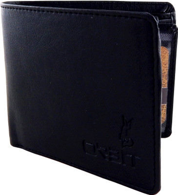 

Orbit Men Black Genuine Leather Wallet(5 Card Slots)