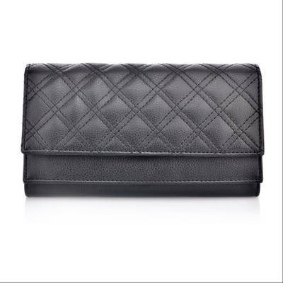 

Satya Paul Women Black Genuine Leather Wallet(12 Card Slots)