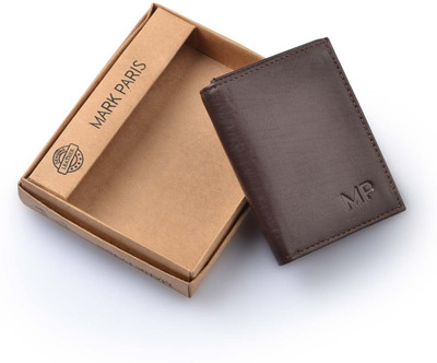 

Mark Paris Men Brown Genuine Leather Wallet(4 Card Slots)