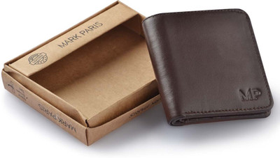 

Mark Paris Men Brown Genuine Leather Wallet(5 Card Slots)