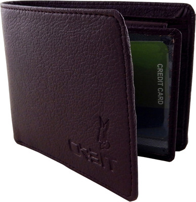 

Orbit Men Brown Genuine Leather Wallet(5 Card Slots)