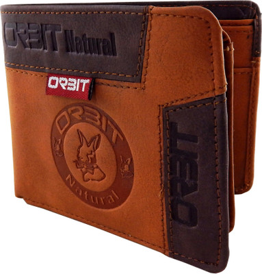 

Orbit Men Khaki, Brown Genuine Leather Wallet(5 Card Slots), Brown;rust
