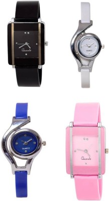 Aaradhya Fashion Combo4 Multicolor Analogue Watch  - For Women   Watches  (Aaradhya Fashion)